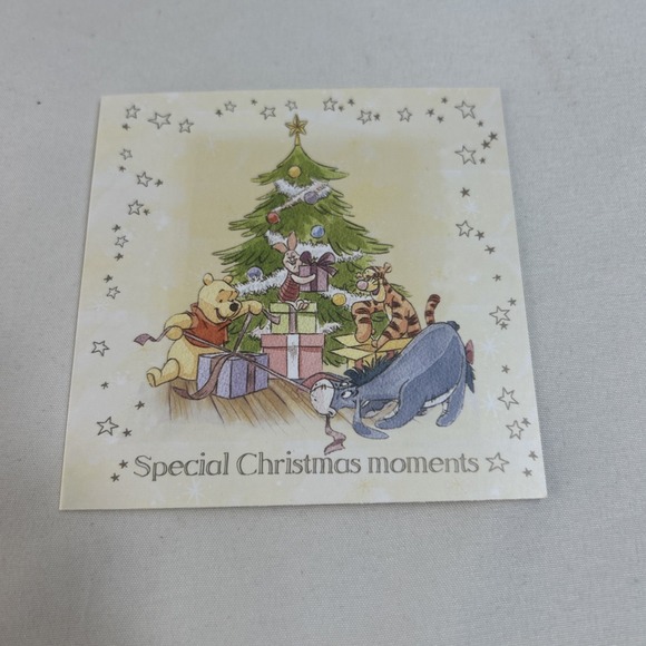Sainsbury Disney Winne The Pooh Christmas Cards Unused 4 Designs 2006 - Picture 8 of 13